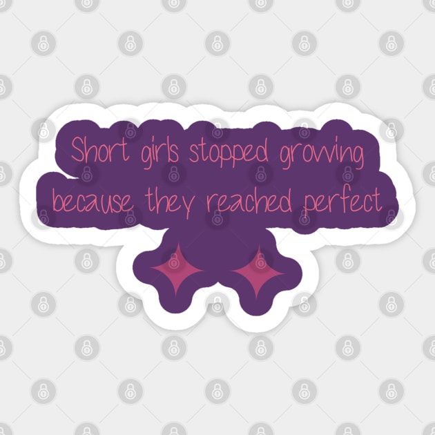 Short Girls Stopped Growing Sweatshirt main image 0